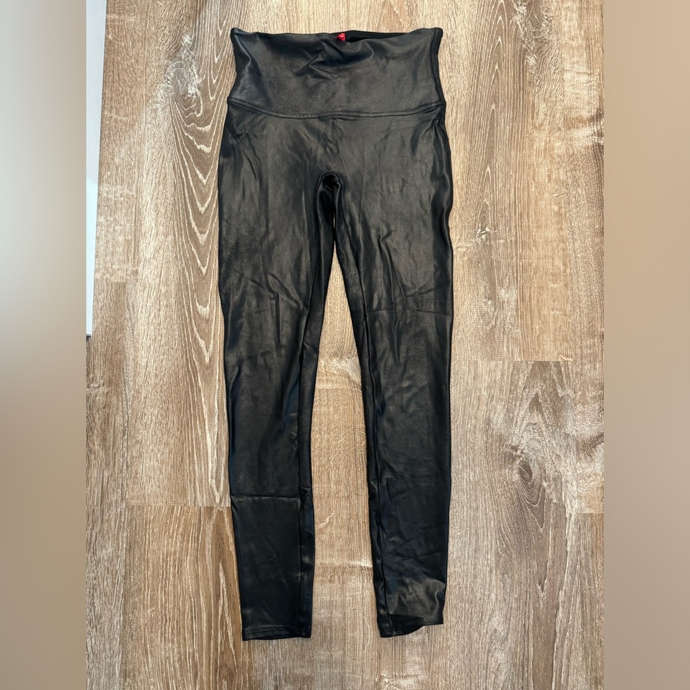 Spanx faux leather leggings